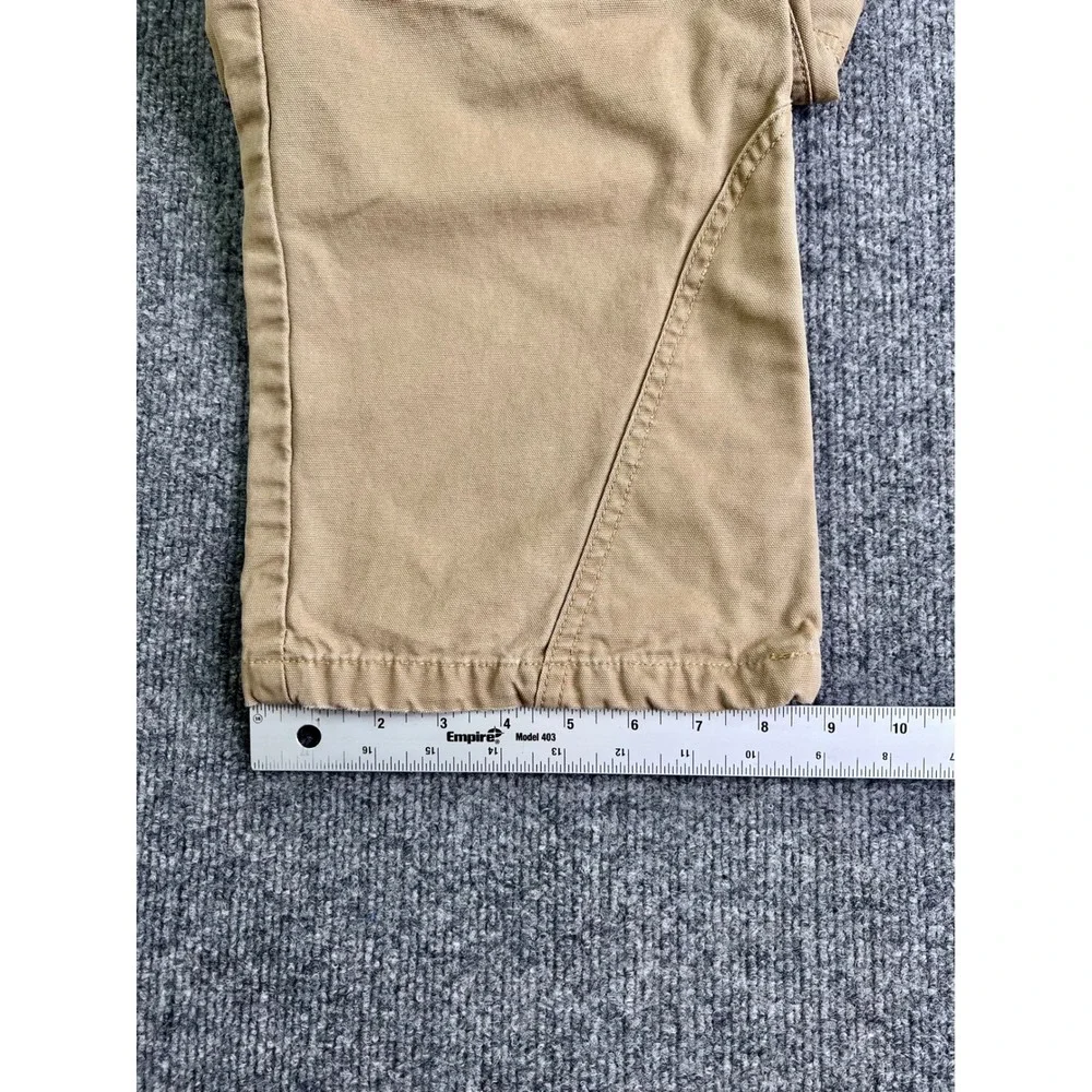 Iron Workers Cargo Pants Mens 40x32 Tan Aramid Reinforced Motorcycle Riding